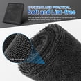 thumbnail image 2 of Toalla de microfibra para coche, muy absorbente, para lavar el coche, para secar, sin pelusa, para limpieza del hogar, 2 of 7