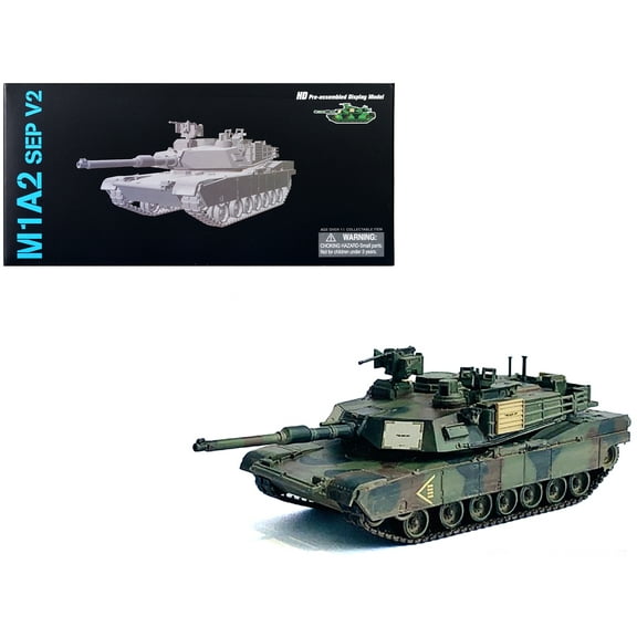 US M1A2 SEP V2 Tank "2nd Battalion, 5th Cavalry Regiment,Germany" "NEO Dragon Armor" Series 1/72 Plastic Model by Dragon Models