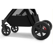 Mompush Ultimate2 Convertible Standard Stroller with Car Seat Adapter, Black