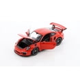 thumbnail image 3 of Porsche 911 GT3 RS, Red - Welly 24080/4D - 1/24 scale Diecast Model Toy Car, 3 of 5