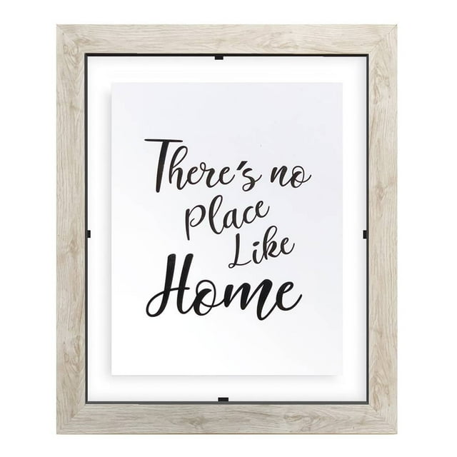 Portarretrato Hometrends Rectangular Blanco 8x10 Pulgadas