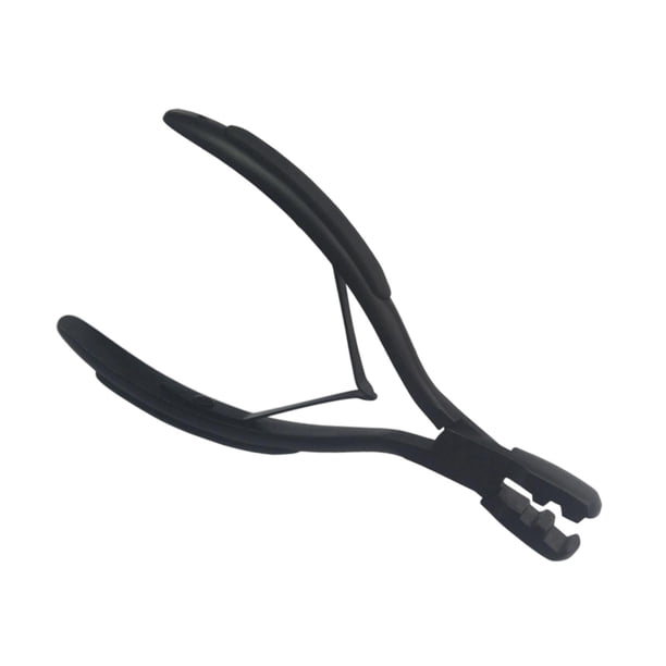 Alicates para extensiones de cabello, herramienta de peinado, agarre antideslizante, herramienta de extensión de cabello de acero inoxidable