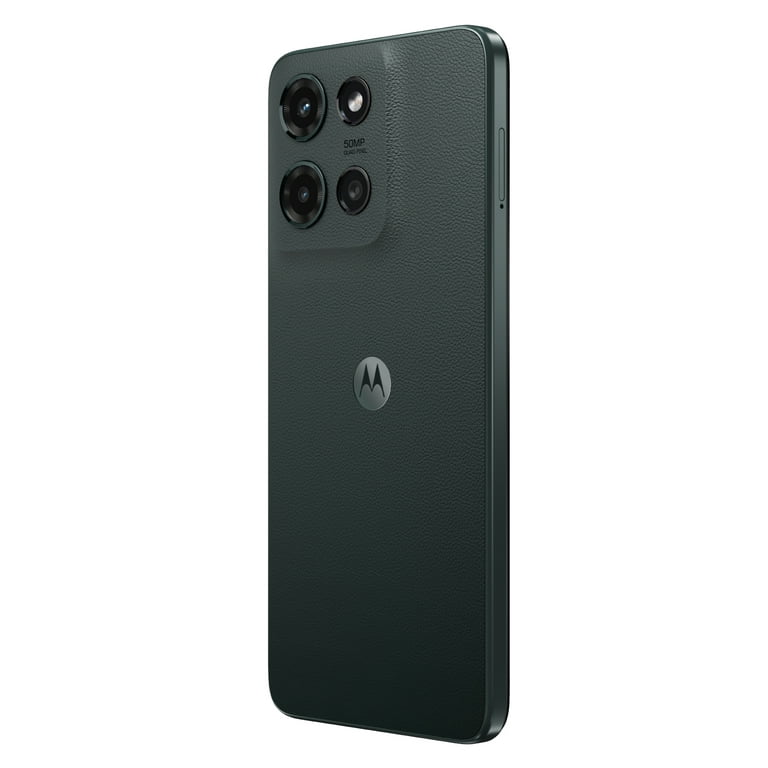 Moto G 2025 128GB Smartphone (Unlocked), Forest Gray - Walmart.com
