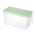 thumbnail image 4 of Fresh Box Cajas de almacenamiento de cocina con tapa Contenedor Caja organizadora de nevera transparente Organizador de almacenamiento de alimentos verde Sunnimix Contenedor de almacenamiento, 4 of 8