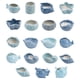 thumbnail image 4 of Cateissary Bonito jarrón de cerámica para peces, decoración duradera y única para el jardín del hogar, maceta europea ancha y carnosa Decoración del hogar con agujero, decoración de pecera. Azul claro, 4 of 6