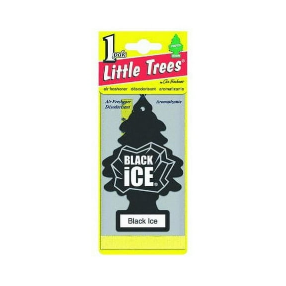 Little-Trees Black Ice Little Tree Air Freshener- 6 Pack