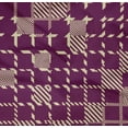 thumbnail image 5 of oneOone Popeline de Coton Sergé Tissu Bordeaux Rayé Ligne Matière de Robe Tissu Imprimé Tissu au Mètre 56 Pouces de Large, 5 of 5