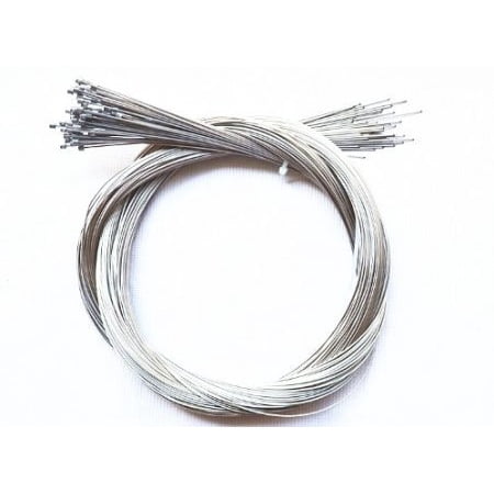 Bike Shifter Cables - 10 PCS 180CM Bike Bicycle Brake Inner Gear Wire Cable Derailleur Shifter for Shimano Sram Avid