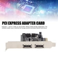 thumbnail image 3 of Adapter Serial ATA PCI Express Controller Adapter Card 2 Port PCIe to Serial ATA ESATA IDE Controller Adapter Card Support ATA Hard Drives 3Gbs Speed, 3 of 7