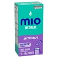thumbnail image 3 of mio Hydrate Arctic Grape Electrolyte Drink Mix, 4.5 g Packets, 10 ct Box, 3 of 16