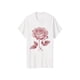 thumbnail image 1 of 180g Short Sleeve Tee – Floral Print, ideal Summer Gift for Women, 1 of 6