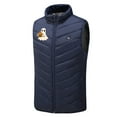 thumbnail image 4 of ZACPNCV Heated Vest for Men And Women Plus Size Heated Coat 9 Heating Heated Jacket Winter Heating Coat Navy, 4 of 6
