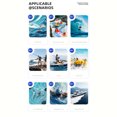 thumbnail image 4 of Hisea Professional Adult Life Vest Thick Water Floating Surfing Snorkeling Fishing Racing Portable Folded Swimming Vest, 4 of 4
