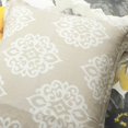 thumbnail image 5 of Lush Decor Leah Duvet - Yellow/Gray - Full/Queen, 5 of 7