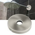 thumbnail image 6 of Large Shower Arm Flange, Decorative Shower Arm Escutcheon Plate For Shower System Brushed, 6 of 8