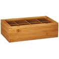 thumbnail image 5 of Bamboo 8-Section Tea Box with Acrylic Lid, 5 of 5