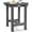 Gray, variant on Y&M Outdoor Side Table, HIPS Adirondack Small Double Layer Table, Waterproof Square Balcony Modern End Tables for Patio, Pool, Beach, Porch, Deck, Indoor or Outdoor Use, Light Blue