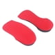 thumbnail image 4 of 2 plantillas de soporte de arco 3/4 para hombres y mujeres, plantillas de EVA para fascitis plantar, inserciones ortopédicas para pies planos, espolones de talón, alivio del dolor de pies, rojo M, 4 of 10