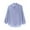 503_Blue, variant on Long Sleeve T Shirt Women Chiffon Lapel Single Breasted Loose Long Sleeve Trendy Tops