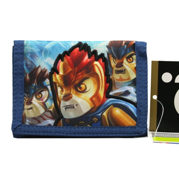 LEGO Legends of Chima Blue Colored Tri-fold Kids Wallet