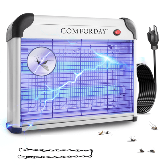 Comforday 20W Pest Insect Bug Zapper and Electric Indoor and Outdoor Mosquito Repellent