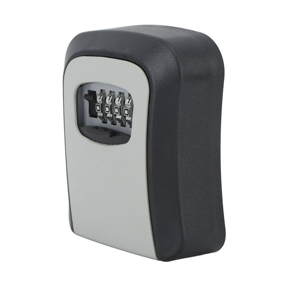 Key Lock Box, ABS and Alloy Stable Key Safe Lock Box for Home Grey Semi Alloy,Black Semi Alloy