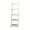 White 5 Shelf Solid Rectangle 20" x 14" x 69", variant on DecMode Traditional White Wooden 5 Tier Ladder Style Shelving Unit, 20"W x 69"H