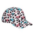 thumbnail image 3 of Naloa Original Classic Low Profile Hat Men Women Baseball Cap Dad Hat Adjustable Unconstructed Heart Panda Print Cap, 3 of 9