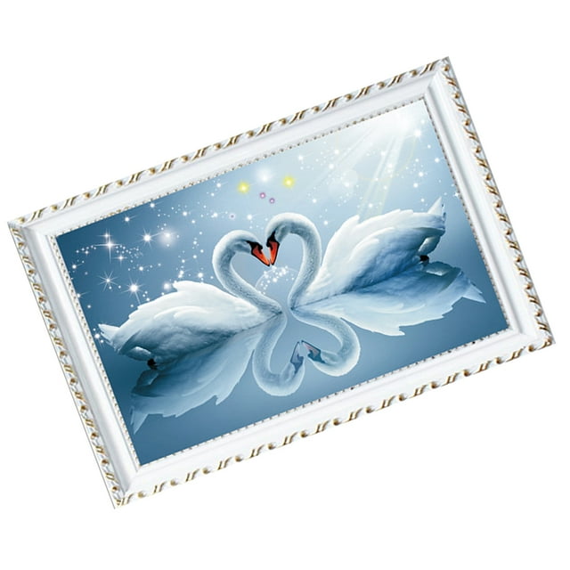 5d Bricolaje Cisne Mosaico De dibujar De Diamante De De Artesanía Decoración Para Gloria Pintura de diamante 5D