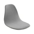 thumbnail image 2 of Shell Chair Seat Cover Conferences Hotel Dining Room Slipcover Anti-Dust light gray, 2 of 8