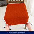 thumbnail image 2 of Subrtex Housses de Coussin de Chaise de Salle à Manger Lavables Housse de Siège Texturée Extensible, 2 of 6