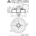 thumbnail image 2 of Par de TAMBORES DE FRENOS BREMBO FOCUS 2007 2.5L L5, 2 of 5