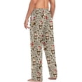 thumbnail image 5 of Top-kevin Monkey Men's Pajama Pants Sleepwear Lounge Pajama Bottoms with Pockets, S M L XL XXL, 5 of 13