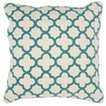 thumbnail image 2 of SAFAVIEH Sandre Geometric Pillow, 20" x 20", Teal, Set of 2, 2 of 3