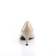 thumbnail image 4 of Pleaser Zapatos de Mujer Rosa Crema Pat, 4 of 5