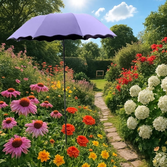 Patio Umbrellas UPF 50 Adjustable Shade Umbrella,Beach Umbrella,Beach Clamp on Umbrella,suitable for Patio,Beach Chairs,Golf Carts,Wheelchairs,Carts,Bleachers,Camping and Fishing(G)