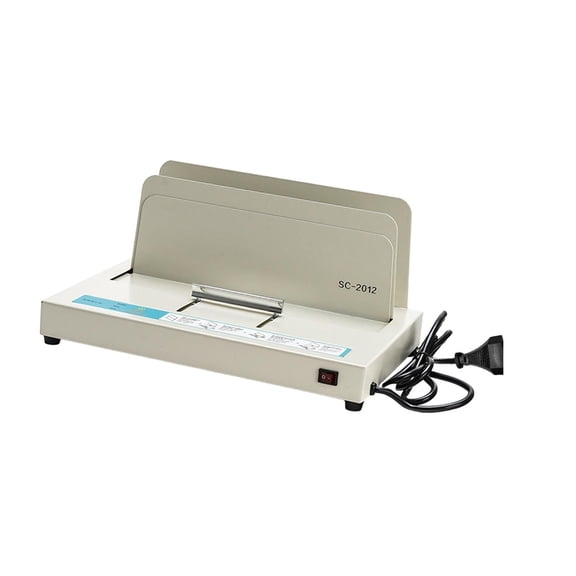 Thermal Binding Machine Hot Melt Glue Electric Book Binder For Envelopes Reports Invoices Office Contract Documents ,Easy to Operate