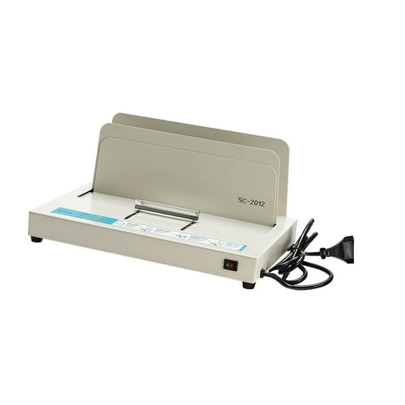 Thermal Binding Machine Hot Melt Glue Electric Book Binder For Envelopes Reports Invoices Office Contract Documents ,Pinpoint Punching