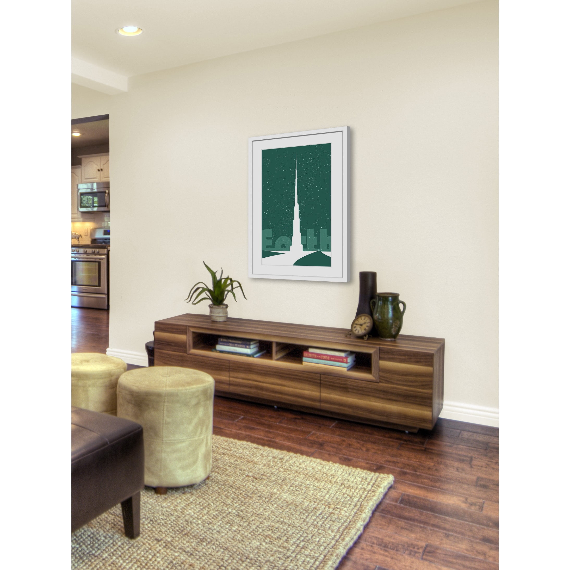 Marmont Hill - "Earth" Framed Painting Print