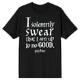 thumbnail image 2 of Harry Potter Hogwarts Marauder's Map I Solemnly Swear That I Am Up To No Good Men's Black Tee T-Shirt Shirt-5XL, 2 of 4