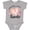 AC-Heather Grey, variant on Mawmaw's Little Sweetie with Pink Heart Cookie Boys or Girls Baby Bodysuit