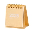 thumbnail image 3 of Calendario de escritorio pequeño Strade Fareast Limited Calendario Mini 2025 Caqui claro, 3 of 8