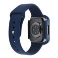 thumbnail image 4 of 2 PCS For Apple Watch 45mm Bumper Case,Series Rugged Case for Apple Watch Series 7 Durable Protective Cover, Flexible Shock Proof, 4 of 5
