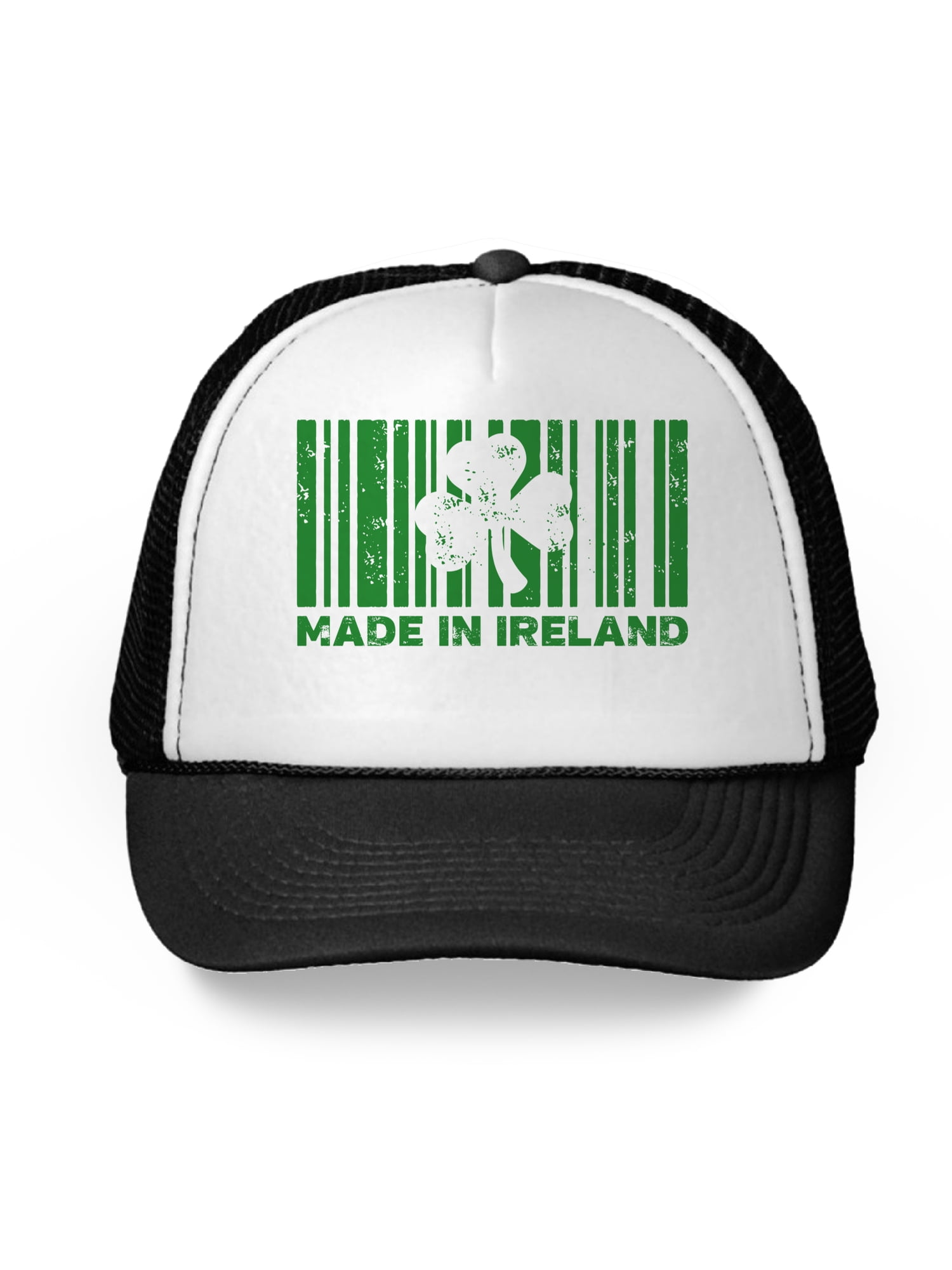 Awkward Styles Made In Ireland Baseball Hat St. Patrick's Day Trucker Hat Funny  Irish Gifts Irish Mesh Hat Irish American Baseball Caps St. Paddy's Day  Accessories Irish Saint Patrick's Day Hat -