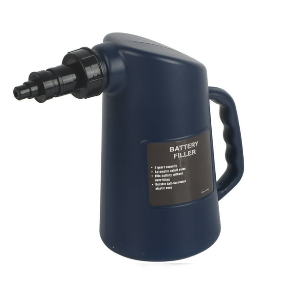 Car Battery Filler Battery Water Bottle Deep Cycle Battery Bottle Car Repairing Tool 2L Car Battery Filler -Acid Liquid Filling Tool Auto Car Deep Cycle Jug