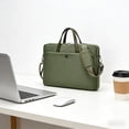 thumbnail image 4 of Aodebiao Laptop Messenger Bag for 14 Inch Notebook & Tablet, Durable Shoulder Bag with Protective Lining, Multiple Pockets for Travel, Work, Business, Commute, College, Office, Men and Women, 4 of 6