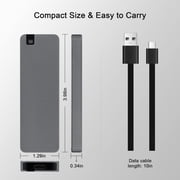 SSD8 T Large Capacity BLACK External Storage Data Hard Drive PC/Laptop