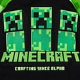 thumbnail image 4 of Sudadera con capucha Minecraft Creeper Little Boys Verde/Negra 7-8 años, 4 of 7