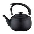 thumbnail image 4 of Tetera de acero inoxidable de 1 l para cocina, tetera de metal para estufa, tetera A++++ Un negro, 4 of 9