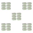 thumbnail image 3 of Bearachild Recipientes de plástico transparentes para alimentario: para almacenar ingredientes secos y líquidos Tapa hermética verde 6 piezas Type2 NO2, 3 of 6